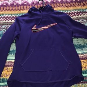 Purple Nike sweatshirt